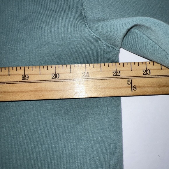 Alphalete Teal Half Sleeve Womens Cropped Hoodie‎ Size Medium - Picture 3 of 10